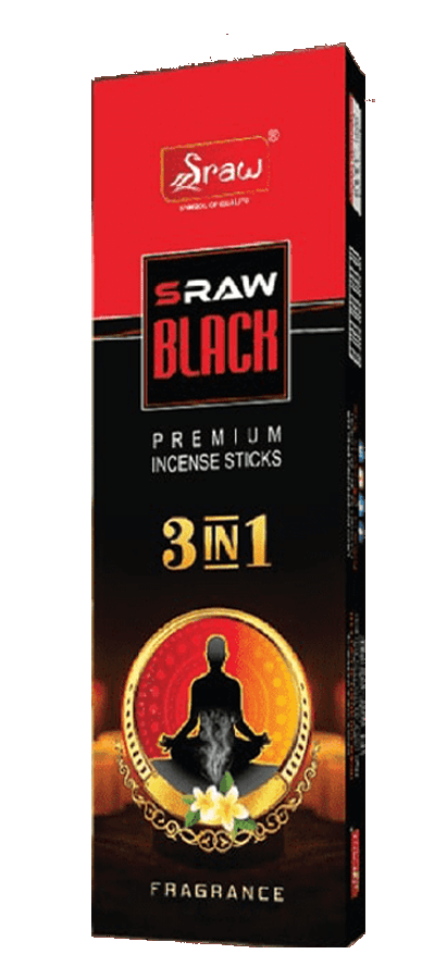 3 In 1 Black Premium (Incense Sticks)